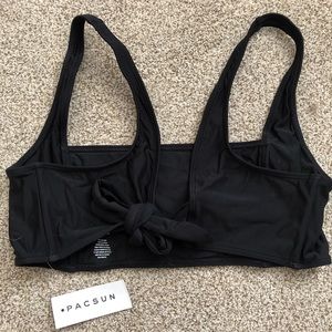 NWT Kendall & Kylie Square Neck Bikini Top